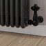 T-TRV-020-CR-TB-PIP-LS01 - Flatford Traditional TRV Corner Textured Black Thermostatic Radiator Valves T-TRV-020-CR-TB-PIP-LS01 - Flatford Traditional TRV Corner Textured Black Thermostatic Radiator Valves
